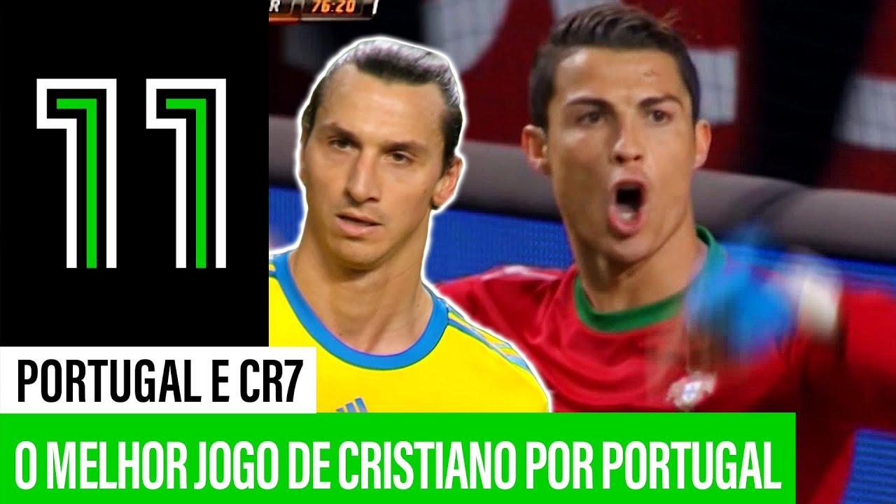 SUÉCIA X PORTUGAL: O melhor jogo de Cristiano Ronaldo pela Seleção?