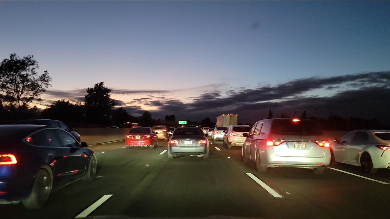 Driving Through LA, Toward Carpinteria, CA Two Days Before The Deadly Fires On January 7, 2025.