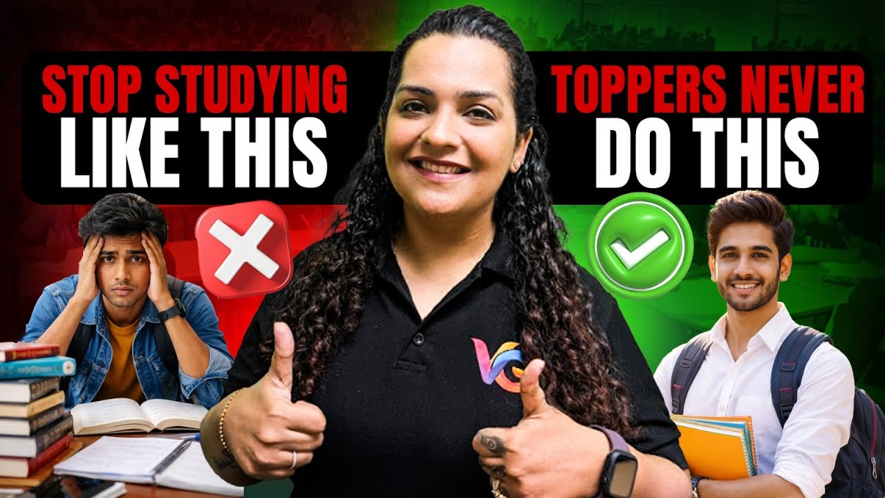 How Toppers Study Smart & Differently from Average Students | Disha Karia Ma'am