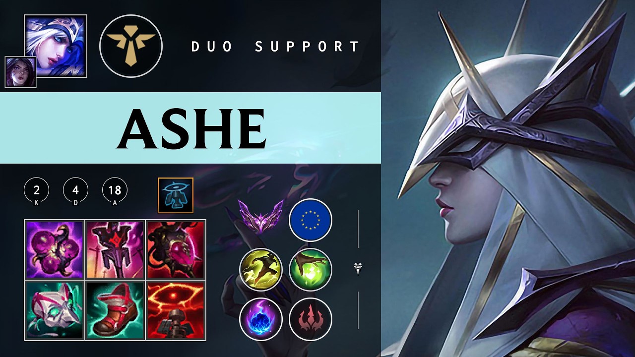 Ashe Support vs Tahm Kench - EUW Master Patch 26.04