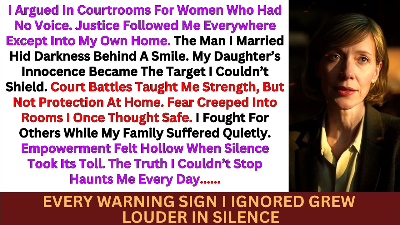I Fought for Women’s Rights in Courtrooms — But I Couldn’t Protect My Own Daughter From the Man 💔😔