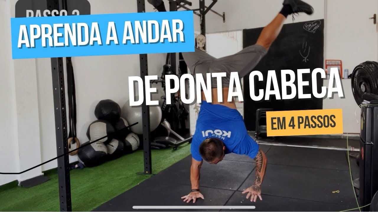 A Progressão mais simples para aprender o Handstand Walk