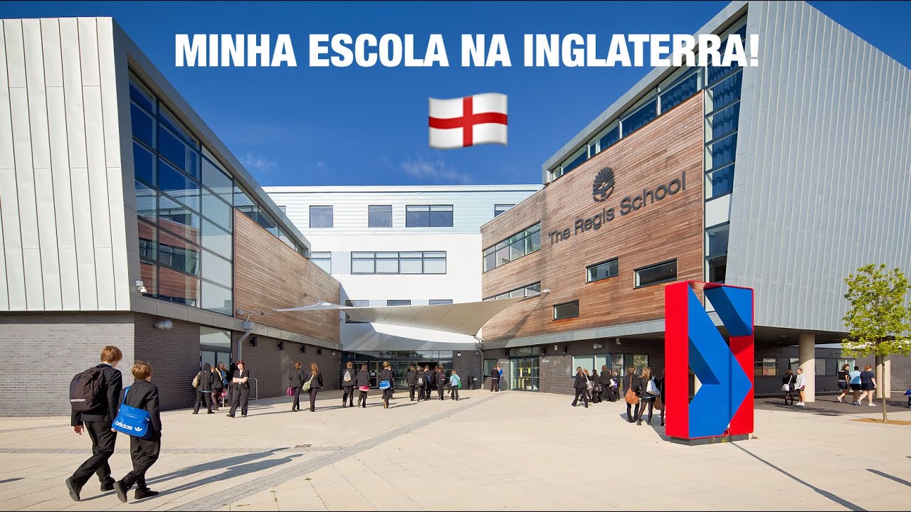 MINHA ESCOLA NA INGLATERRA! 🏴󠁧󠁢󠁥󠁮󠁧󠁿