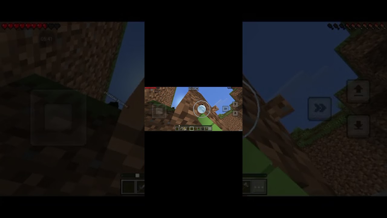 Jugando minecraft