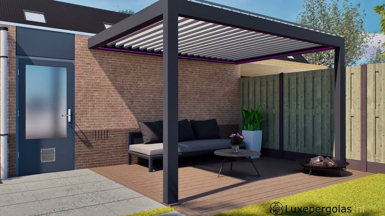 Luxepergolas - Maa design Lamellendak
