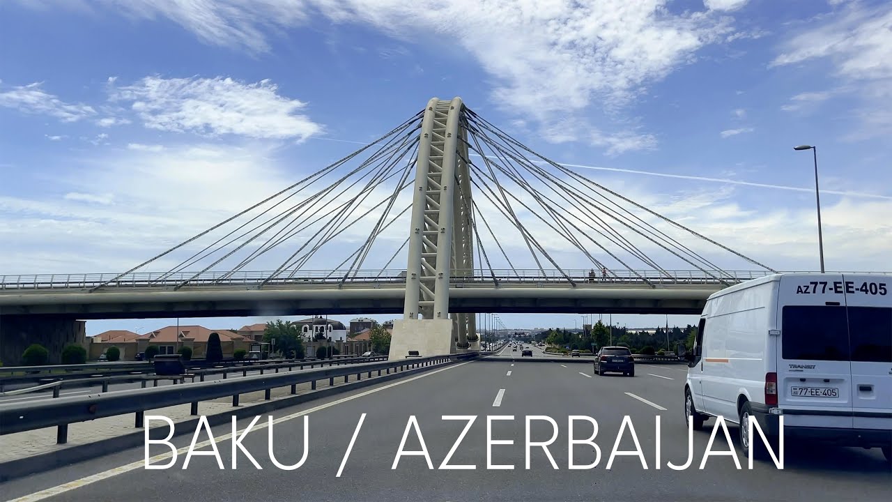 Baku driving tour / from Nardaran to Ahmadli (Nargila) / 2024 MAY