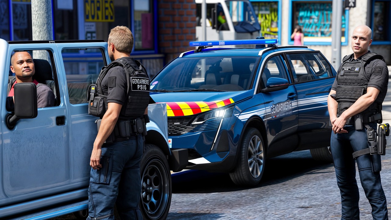 [GTA 5] LE PSIG SURVEILLE ET INTERVIENT DANS TOUT LE DÉPARTEMENT🚔 | LSPDFR 