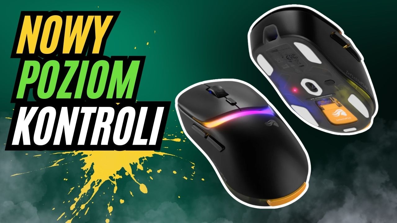 Test Glorious D3: Innowacyjna myszka gamingowa, kt&oacute;ra NIGDY się nie rozładuje