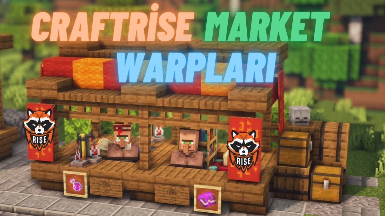 CraftRise Skyblock Market Warpları. (Güncel)