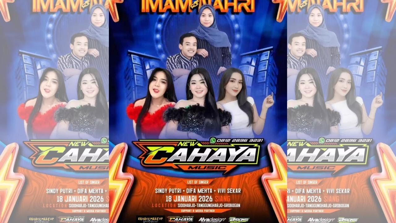 🔴#LIVE CAHAYA MUSIC - WEDDING PARTY - RAHAYU MAKEUP - TANGGUNGHARJO - 18 JANUARI 2026