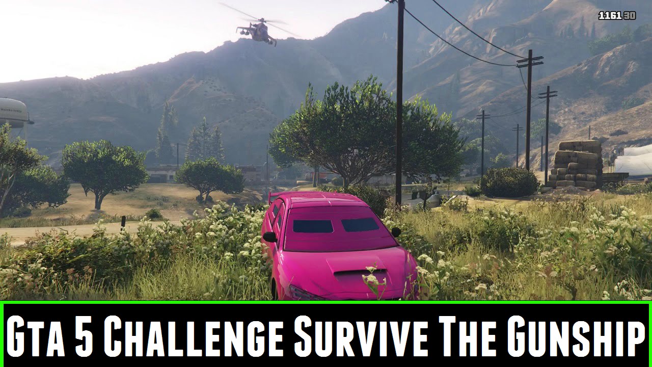 FailRace Gta 5 Challenge Survive The Gunship
