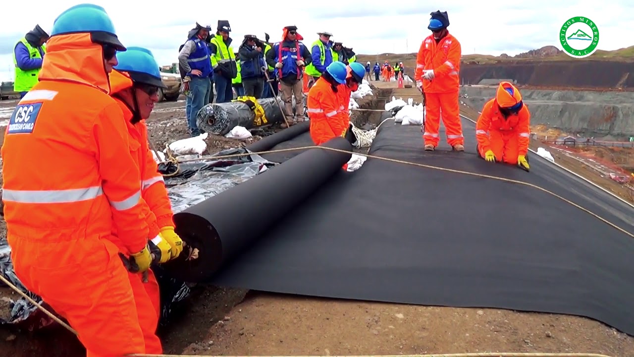Instalación de Geotextil EXCÉLSIOR
