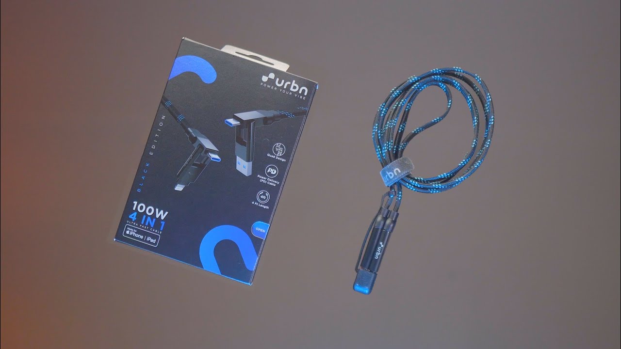 Urbn 4 in 1 Ultra Fast Cable | Full Detail Review | Geeky Ambuj