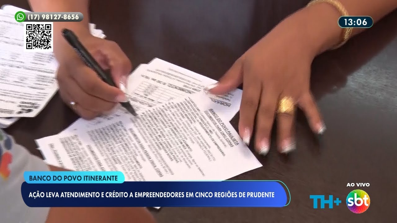Banco do Povo itinerante visita bairros em Prudente