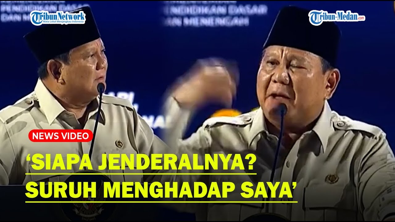 PRABOWO Geram Lihat Anak Jenderal Kurang Ajar ke Guru, Minta Langsung Jenderal Menghadap Presiden!