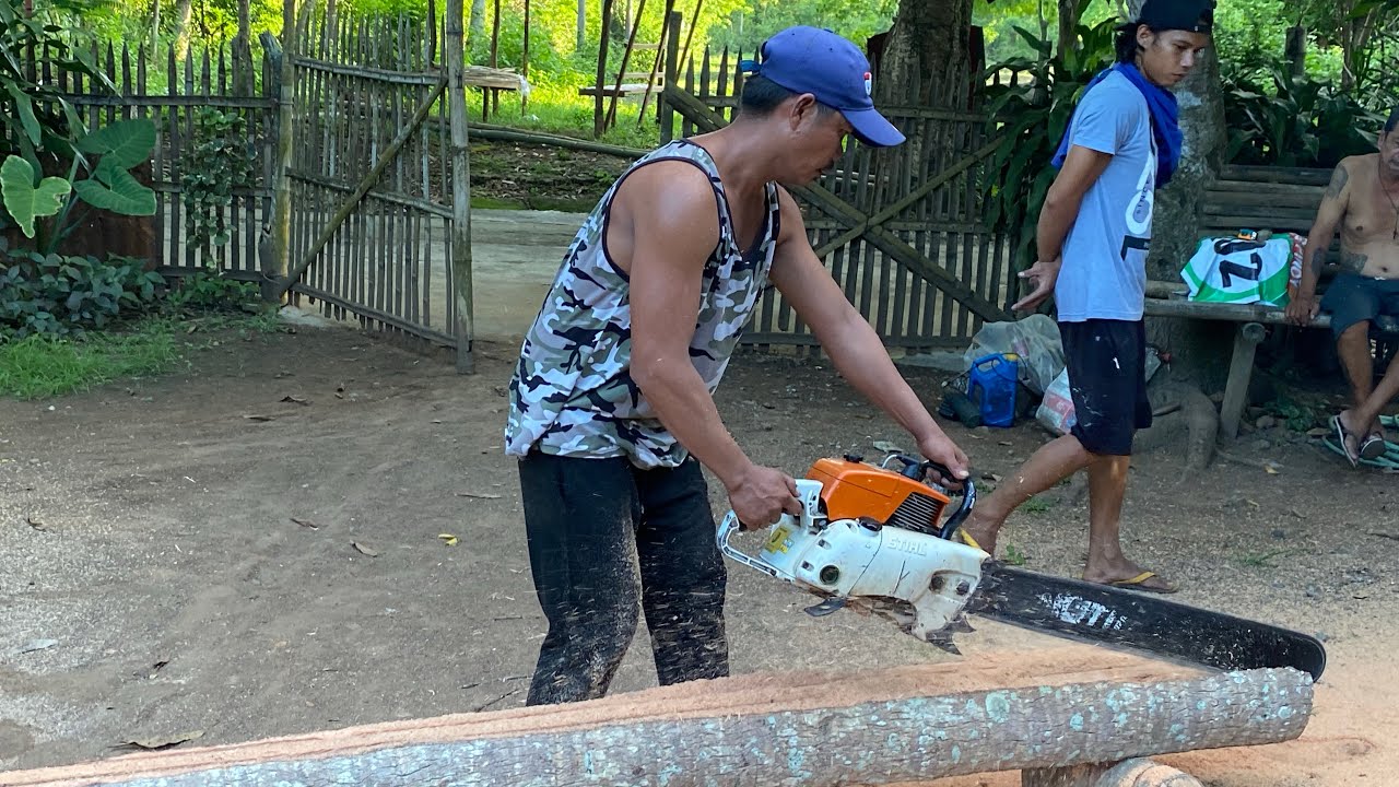 HOW COCONUT TREE CUT INTO LUMBER  IN PHILIPPINES  LIKE A PRO