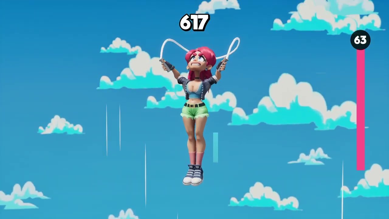 Cheating to beat Scarlet Skips with only one jumprope