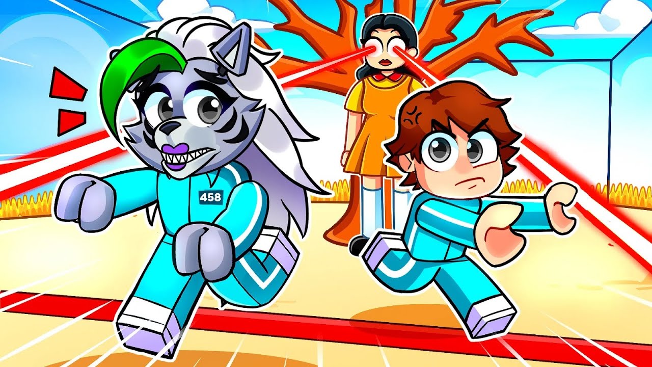 Roxanne vs Gregory ROBLOX Squid Games