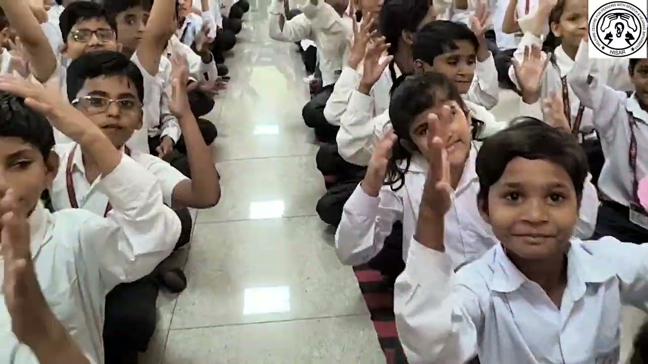 Happy Teacher's Day at WCPSHI, Hisar  | Indian Sign Language | ISL | DSL