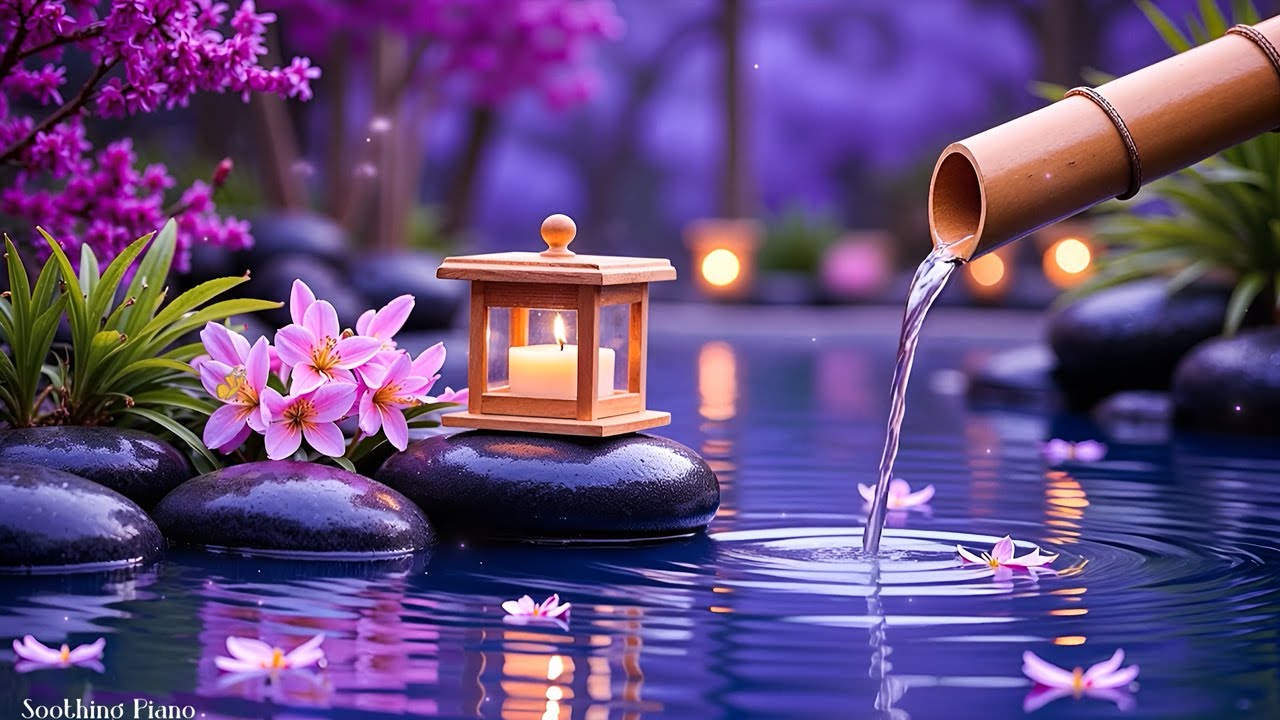Música Relajante Agua ● Alivio Del Estrés, Calma La Mente, Sueño Profundo, Despierta Feliz