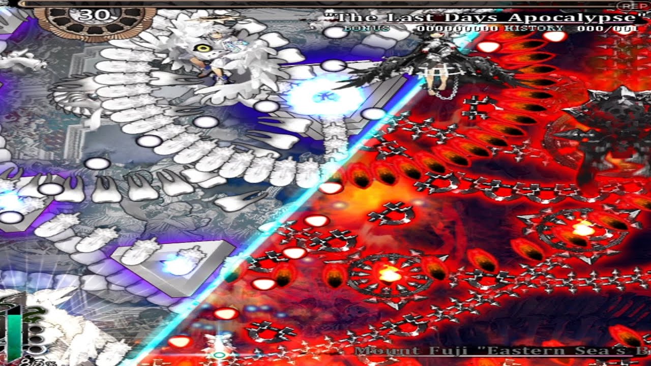Touhou 東方幕華祭 永夜篇 ~ Fantastic Danmaku Festival III - Ultimate Extra - No Deaths - Mokou