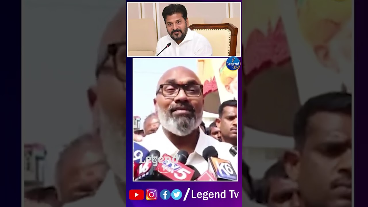 Dharmapuri Aravind Strong Counter To CM Revanth Reddy | Nizamabad | Legend Tv