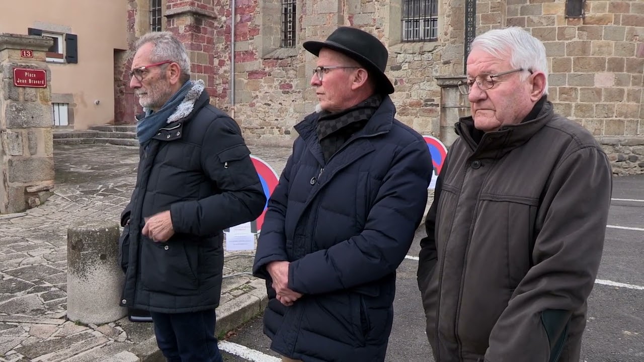 Commémoration rafle de Billom 1943. Communes sud de Billom, 2023.
