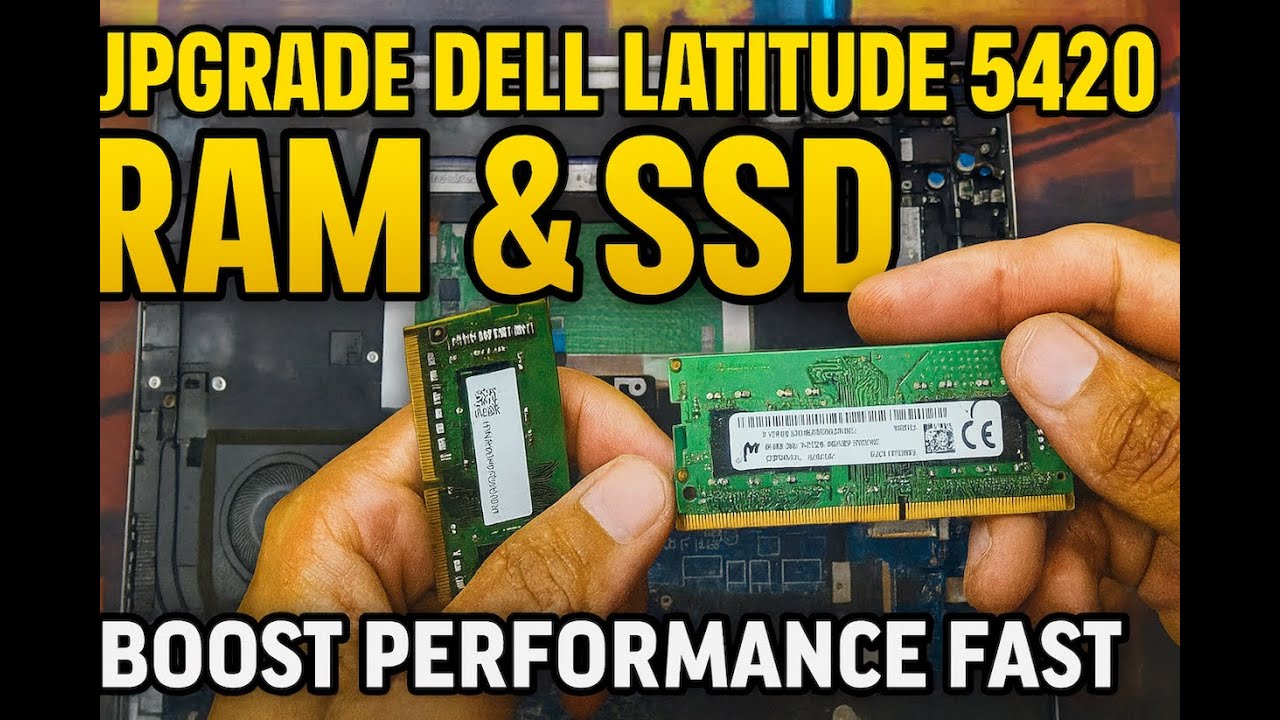 Обновите оперативную память и SSD на Dell Latitude 5420 — быстро повысьте производительность