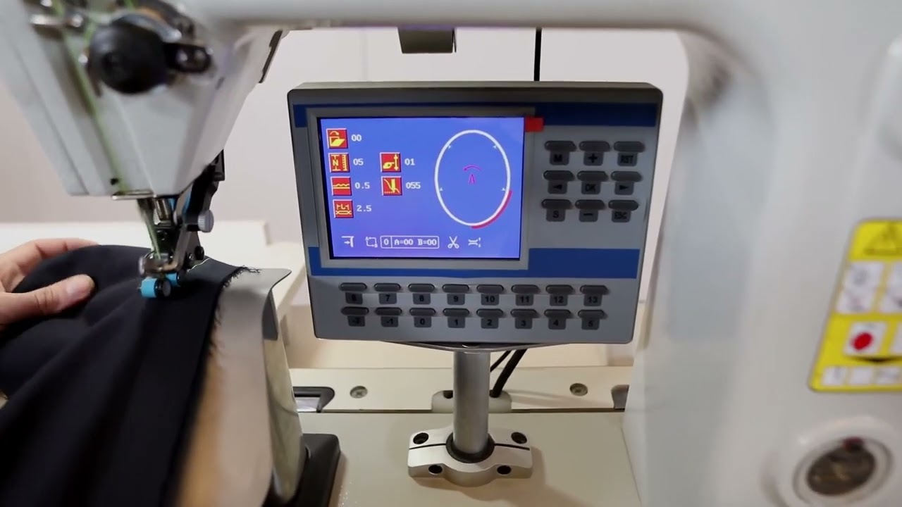 New Tech 100 5 Elektronik Tam  Otomatik Ceket Kol Takma Makinesi