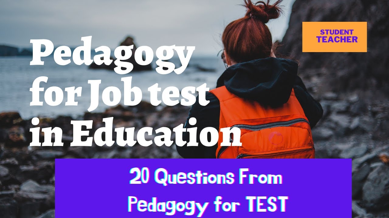 Educational Pedagogy Preparation for Test| MCQs of pedagogy test | 20 Objective type questions & ans
