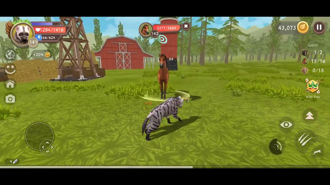 Wildcraft part 144 Wolf Lynx Daily Quest 