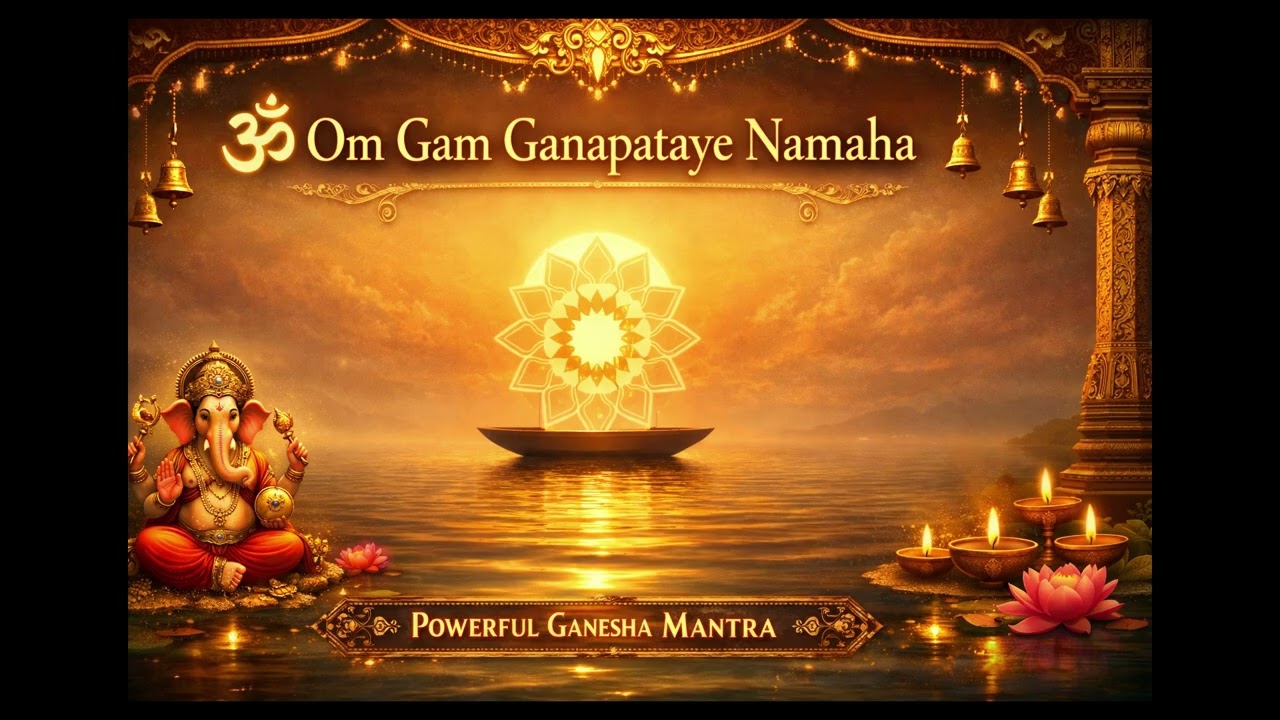 Om Gam Ganapataye Namaha | Ganesha Mantra for Inner Peace & New Beginnings