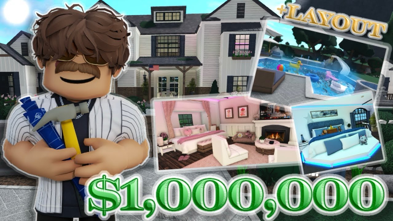 OUR DREAM FAMILY RENOVATED HOUSE TOUR *$1,000,000?!* || Voice Roblox Bloxburg