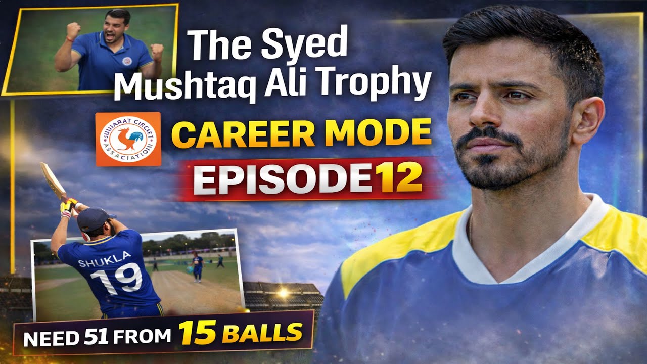 Can I repeat VIRAT Kohli melbourne inning? Double super over The Syed Mushtaq Ali Trophy Cricket 26