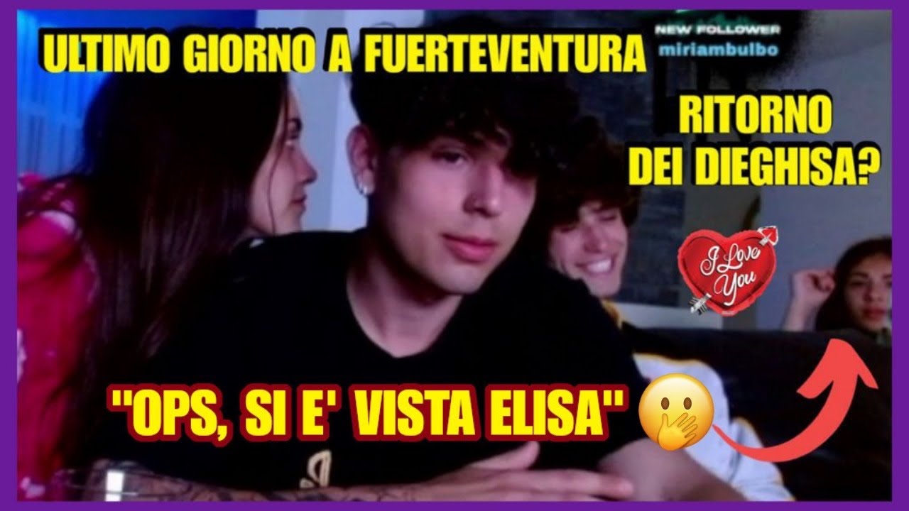 DIEGO LAZZARI SI E' FIDANZATO CON ELISA MAINO? *RITORNO DEI DIEGHISA* | LELE GIACCARI LIVE