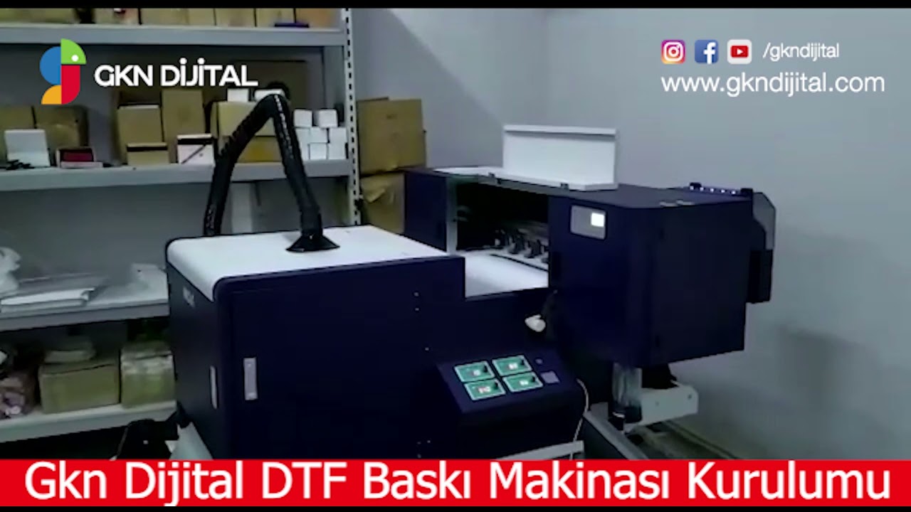 İstanbul Müşterimize DTF Şeker Baskı Makinası Kuruldu
