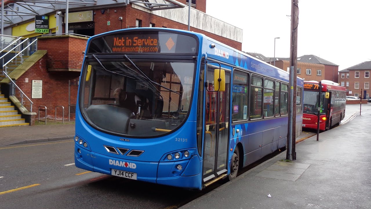 *SHED* Diamond Buses 32135 YJ14 CCF Wright Pulsar 2 VDL SB200 Route 76