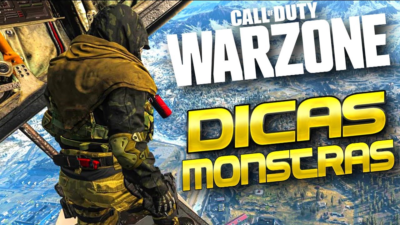 10 SUPER DICAS pra MELHORAR e VENCER no COD WARZONE! (Battle Royale)