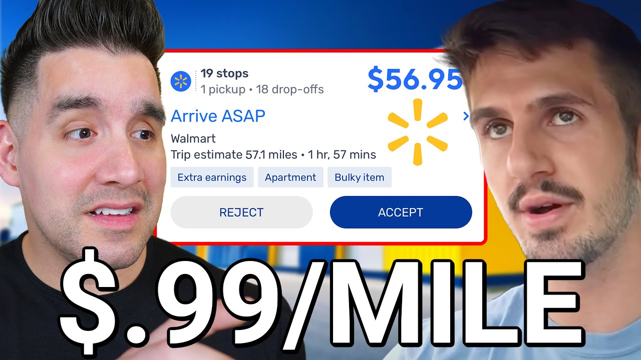 New Walmart Spark Driver's SHOCKING Pay | First Shift