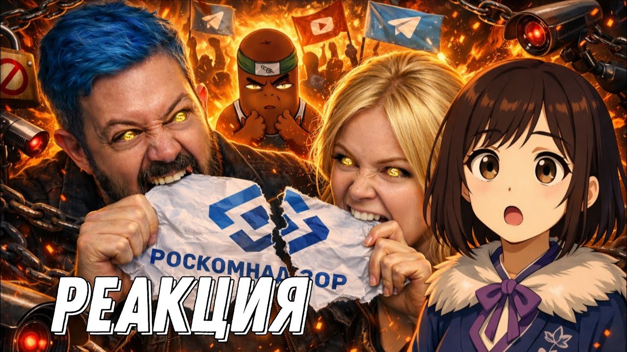 NIRA141 СМОТРИТ: RUПРЕДАТЕЛИ РОСКОМНАДЗОРА НЕ ПОДДЕРЖАЛИ БЛОКИРОВКУ ТЕЛЕГРАМ И ЮТУБ /реакция► @BVS