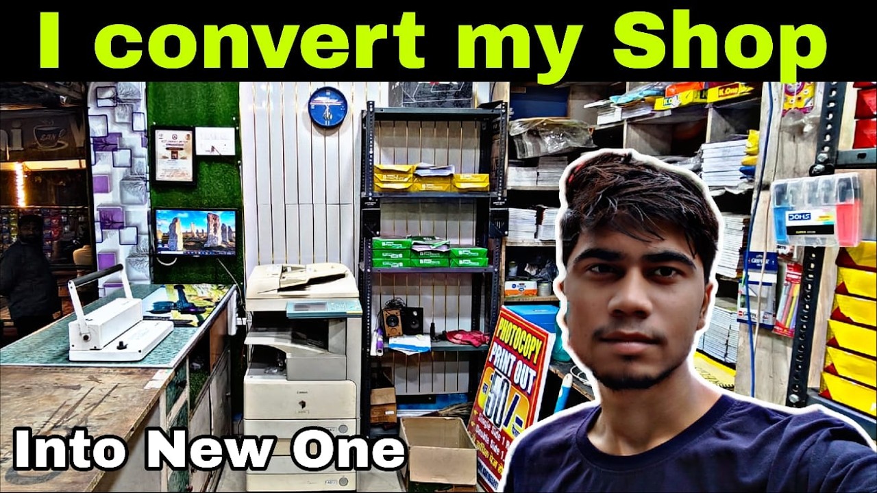 I convert my Old Shop into New One | Aryan 09 Vlogs