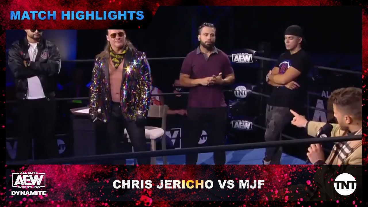 Chris Jericho and MJF Engage in Ridiculous AEW Dynamite Town Hall Debate