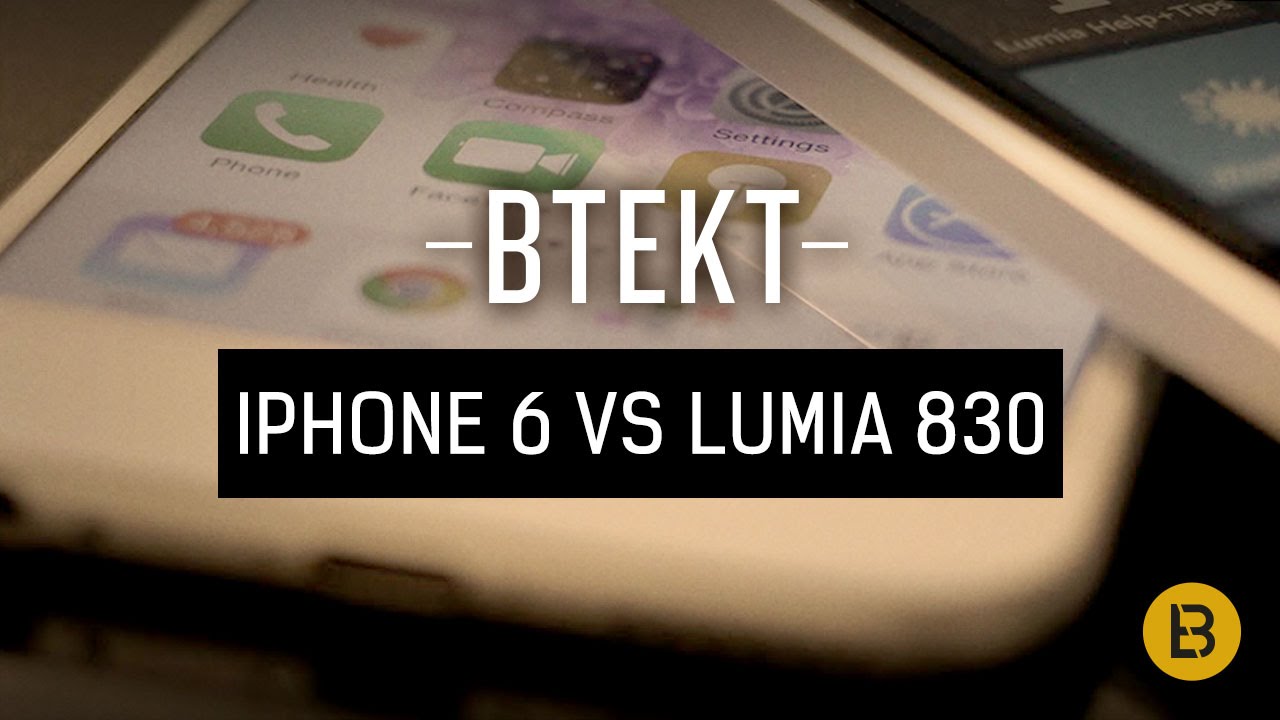 Apple iPhone 6 vs Nokia Lumia 830