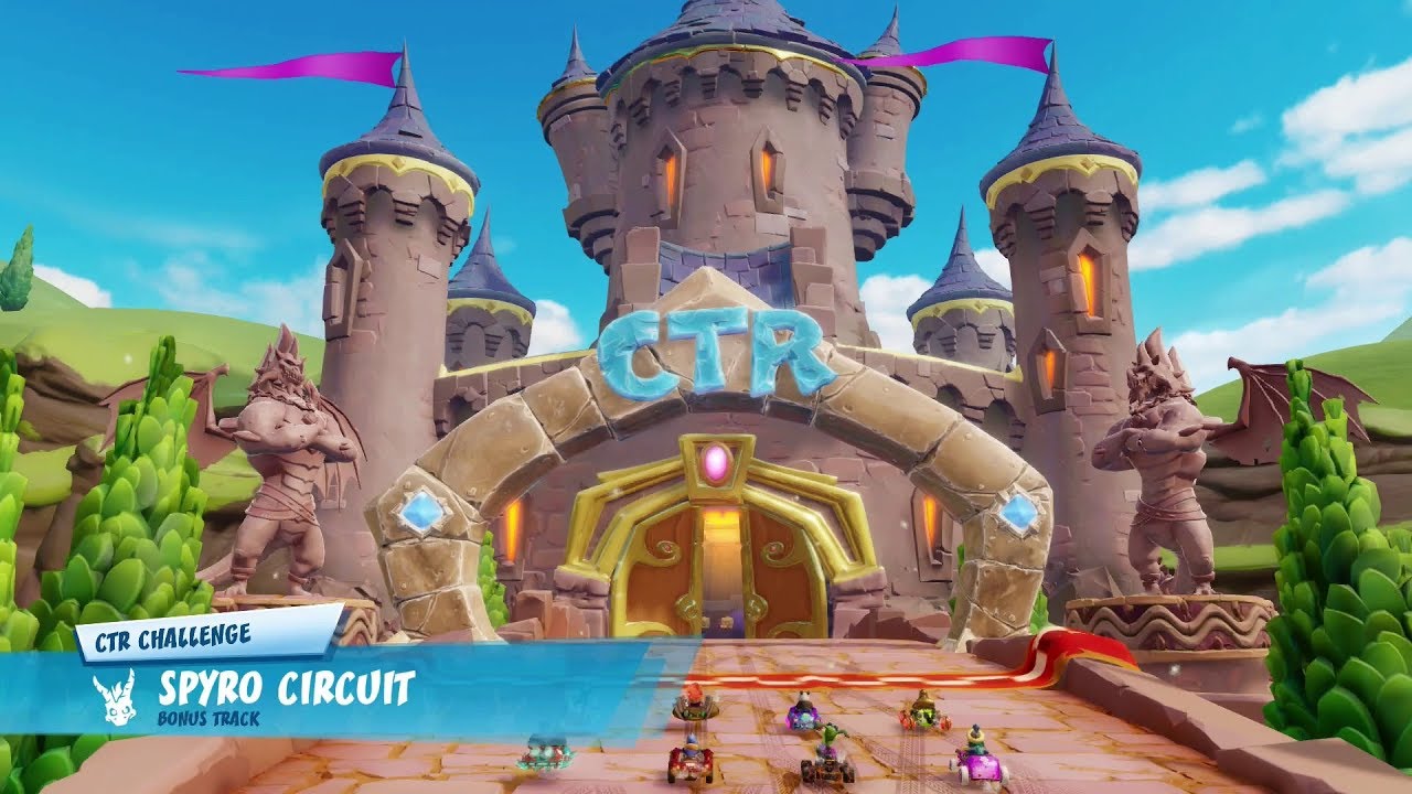 CTR Nitro Fueled - Spyro Circuit - CTR Challenge