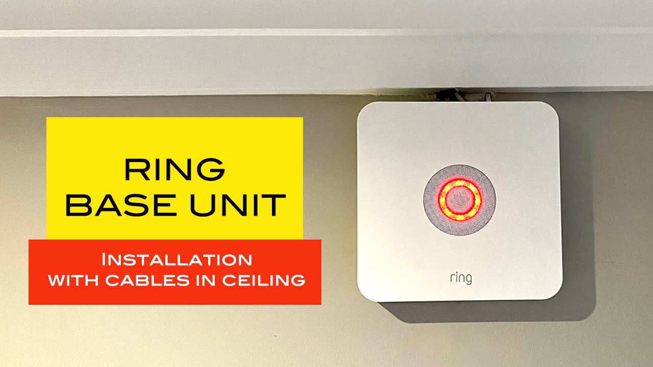 Ring Alarm - Base Unit Installation & Hiding Cables