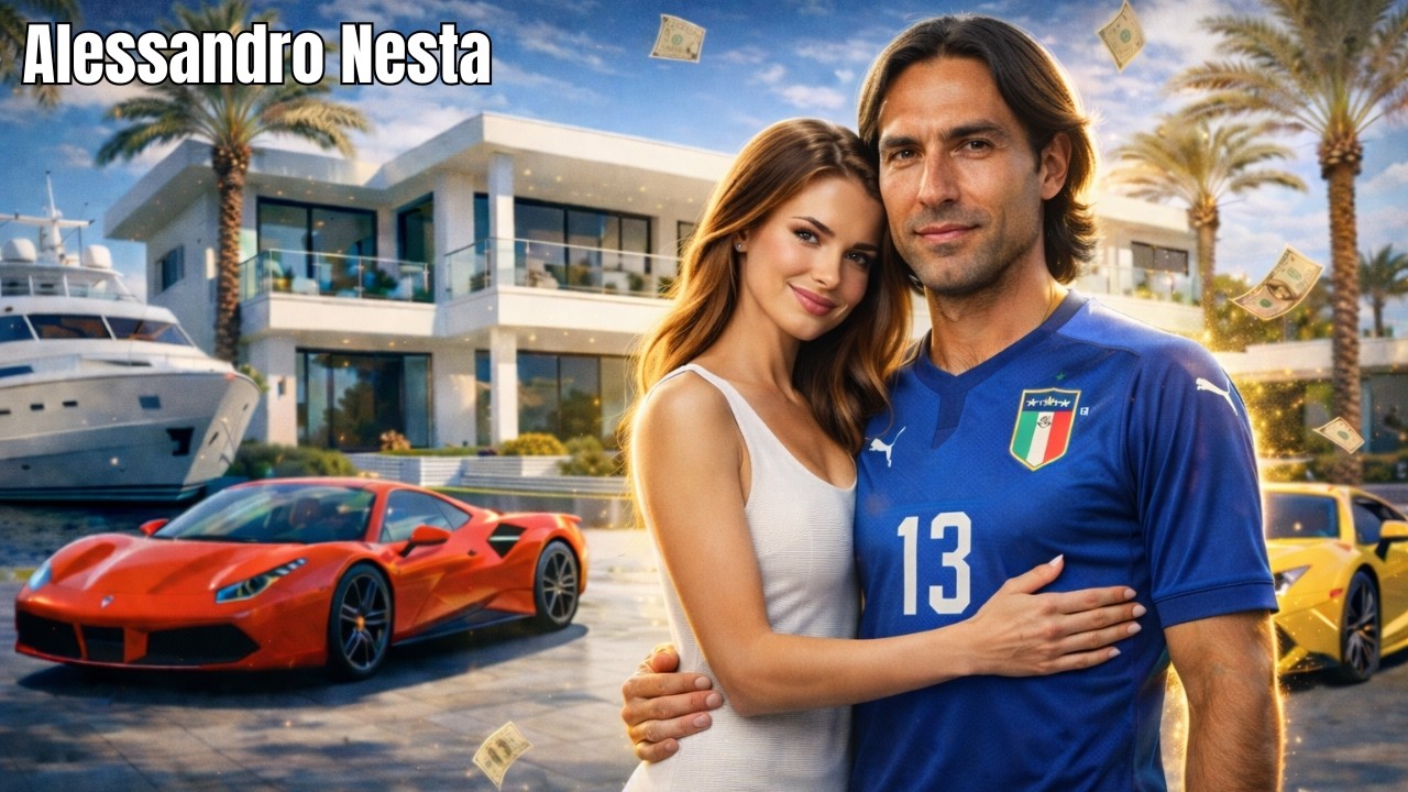 Alessandro Nesta – Il gentiluomo silenzioso del calcio italiano   La vita lussuosa di una leggenda