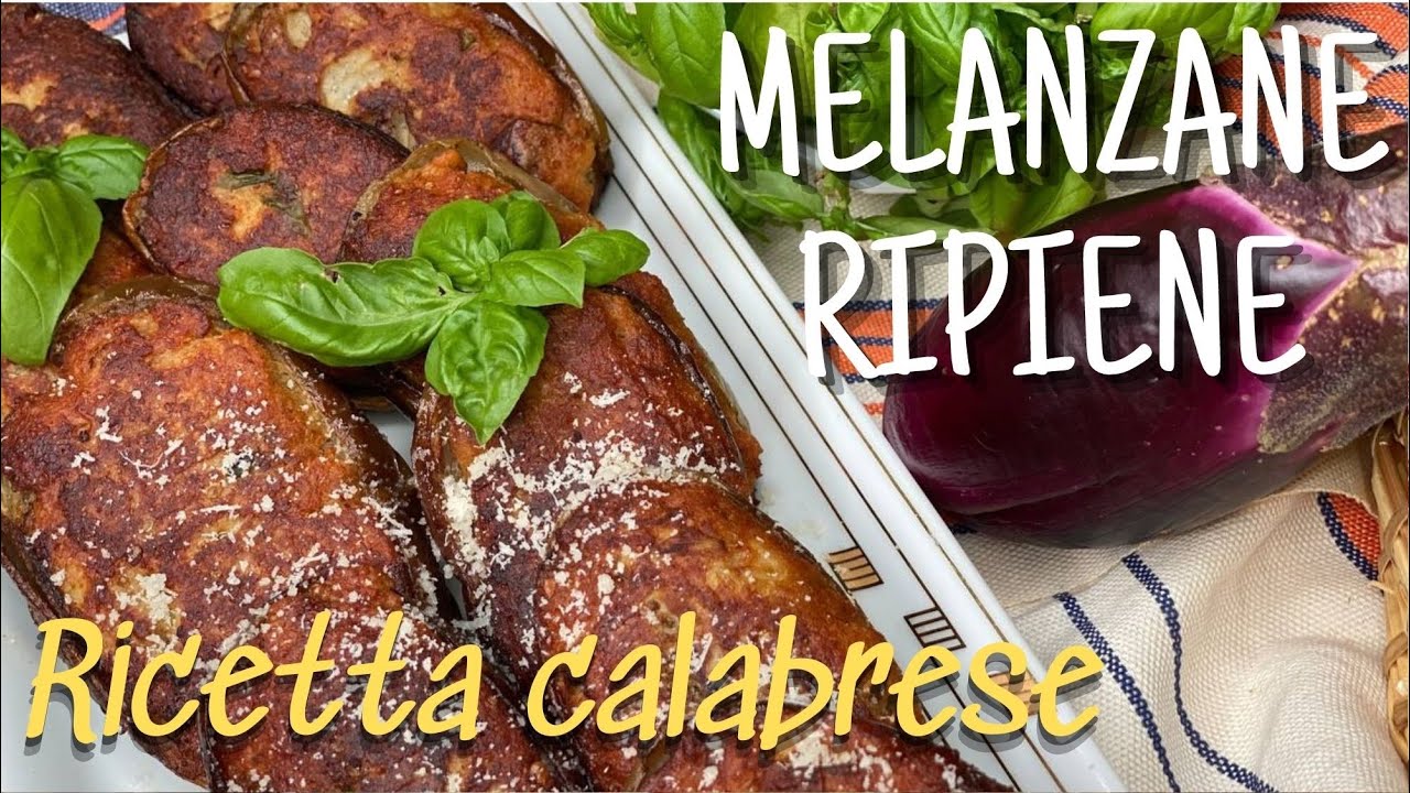 🍆🍆RICETTA UNICA DA PROVARE !!!🍆🍆MELANZANE RIPIENE  CALABRESI, -  -MULINGIANE CHIINE -