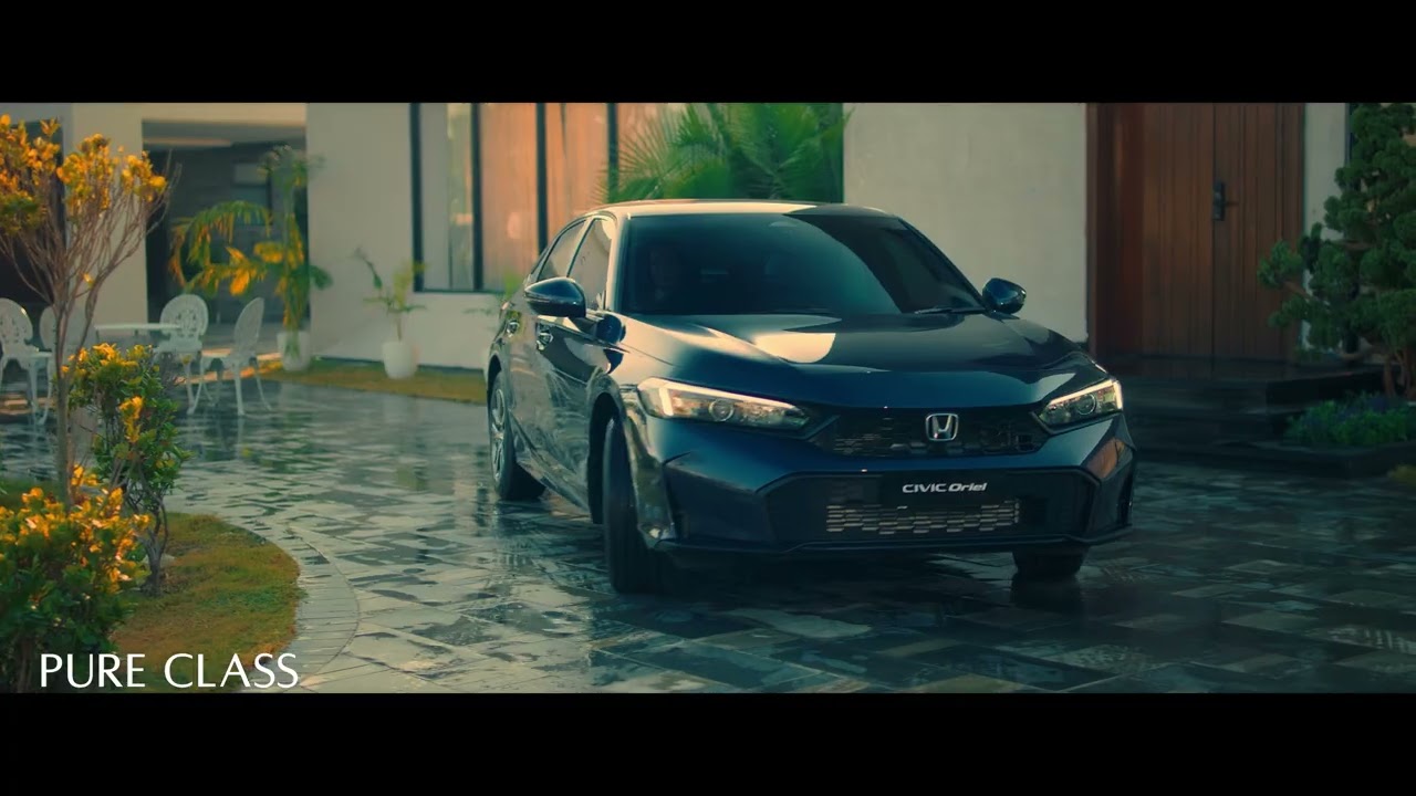 Pure class, perfected. Meet the new Honda Civic Oriel