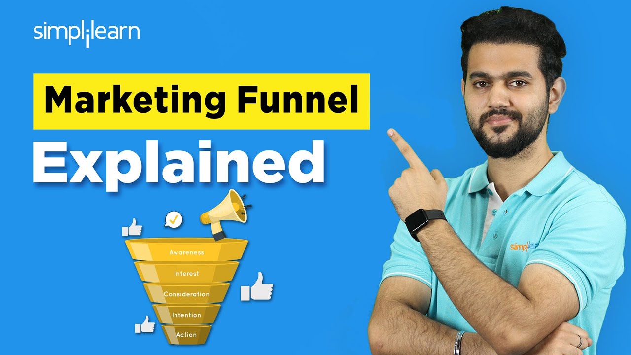 What Is A Marketing Funnel | Marketing Funnel Explained With Example | Simplilearn