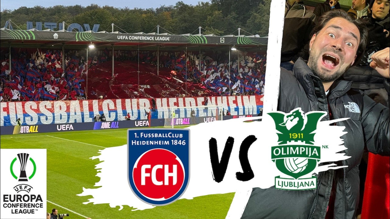 AUFTAKT DER CONFERENCE LEAGUE 🤩⚽️ | 1. FC Heidenheim vs. Olimpija Ljubljana | S7EVEN ⚪️🔴🔵